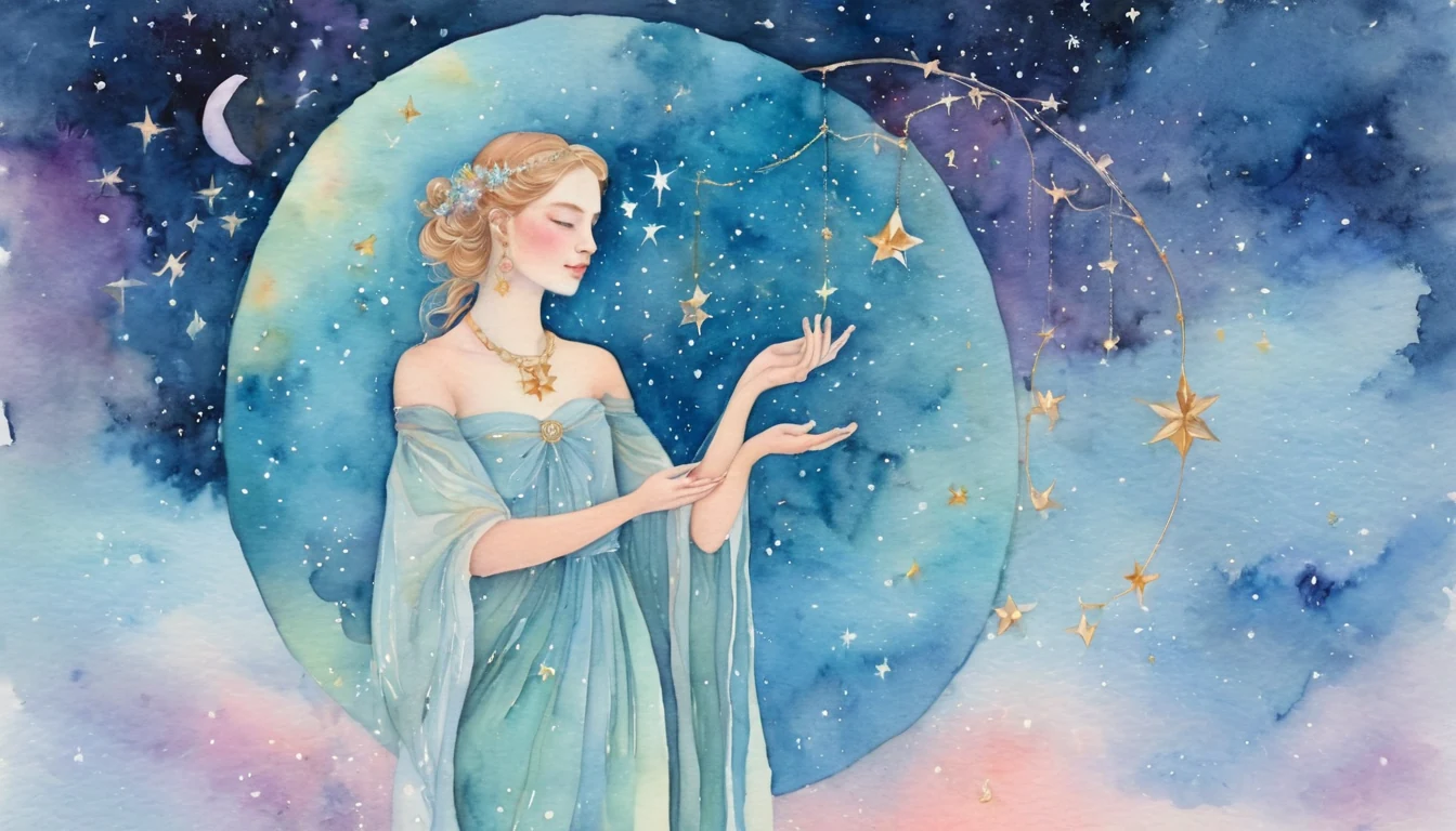 Libra Wealth horoscope illustration for October 2026