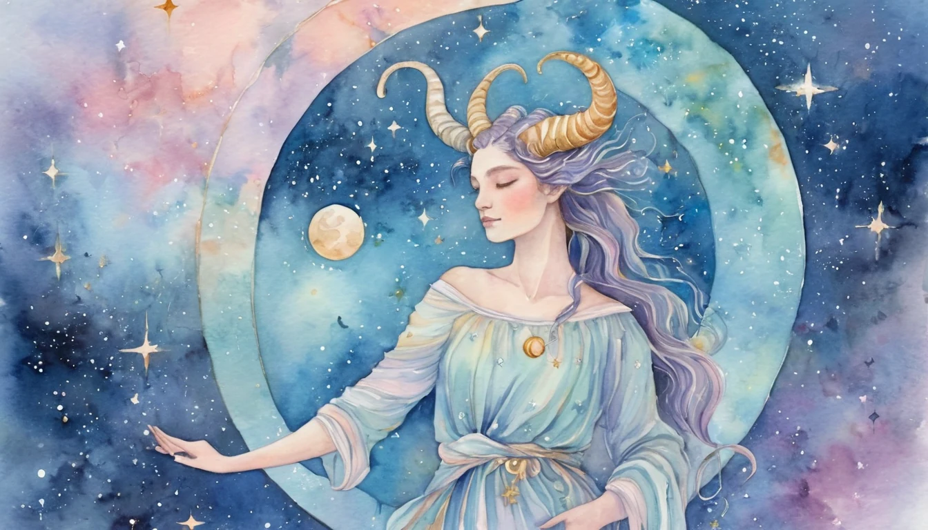 Capricorn Career horoscope illustration for October 2026
