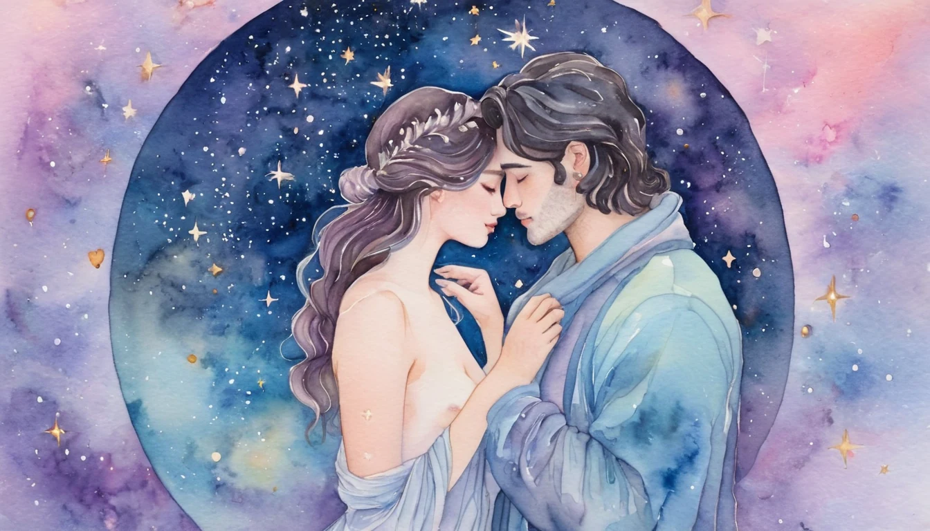 Scorpio Love horoscope illustration for October 2026